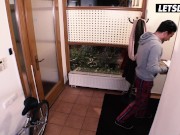 Slim Chick Liz Heaven Has Her Tight Pussy Fucked After Interview - LETSDOEIT 2/16