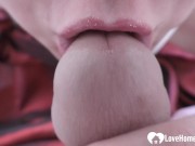 My wife gives a great closeup blowjob 3/16