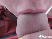 My wife gives a great closeup blowjob 4/16