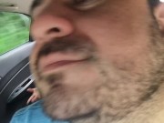 divine schoolgirl changes clothes in the car 7/16