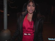 Public Agent Sexy Asian with fantasitc tits and ass seduced by his Rizz 2/16