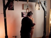 Submissive Laura Quest got Tied Up & Fucked Hard in a BDSM Dungeon | Sapanking Lesson 2/16