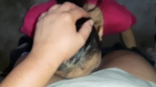 Our fire went out because of the rain and until the rain stopped falling we fucked with my neighbor