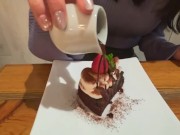 【個人撮影】SMシリーズ❤︎おうちに帰ってきた彼女をいきなり目隠し&拘束して、おっぱいを舐めまくる素人カップル動画♡／Japanese amateur hentai ／日本人／パイパン／色白／美少女 16/16