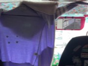 Fucking and Pegging in the Van in Public Parking Lot 16/16