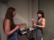 SEXY MOMMA - Alice is consoling her step mom, Lucy, after her dad left her... when they stumble upon some dirty toys! 8/16