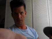 Hunk Jeff Drizzle Got His Cock Throbbing During Foot Play 15/16