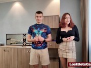 Strip darts game played by a horny couple 1/16