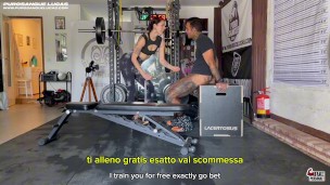 FAKE PERSONAL TRAINER Rough sex with a fit tattooed brunette_NEMESI WIDOW