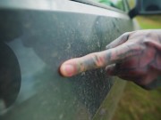 Rough Anal Fuck and A Cumshot for Hot Car Wash with Tattooed Woman - Naughty Outdoors Adventure 10/16