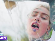 Rough Anal Fuck and A Cumshot for Hot Car Wash with Tattooed Woman - Naughty Outdoors Adventure 4/16