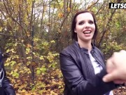 Buxom Teen Pina Deluxe Picked Up For Dirty Sex With Mature Cock In The Backseat - LETSDOEIT 1/16