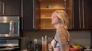 Too short so my tall bbw gf has to help