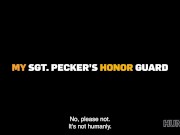 HUNT4K. a cadet's girlfriend gets fucked in front of him. Hot sex with Nicole Murkovski 1/16