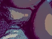 Horny Cartoon cock quickie while everyone’s watching a movie downstairs🤫🤭 1/16