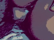 Horny Cartoon cock quickie while everyone’s watching a movie downstairs🤫🤭 10/16