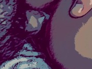 Horny Cartoon cock quickie while everyone’s watching a movie downstairs🤫🤭