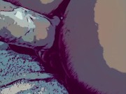 Horny Cartoon cock quickie while everyone’s watching a movie downstairs🤫🤭 16/16