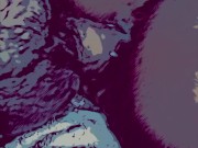 Horny Cartoon cock quickie while everyone’s watching a movie downstairs🤫🤭 7/16