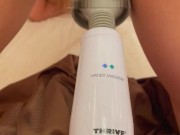 【音量注意】 喘ぎ声がエロすぎる色白金髪ギャルが大量潮吹きSEX 最後は大量の精子を飲み干す　日本人　素人　ごっくん　潮吹き　電マ 5/16