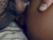 Quickie aching to cum while everyone’s watching a movie downstairs🤫🤫 14/16