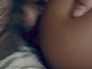 Quickie aching to cum while everyone’s watching a movie downstairs🤫🤫