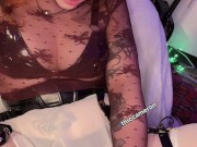 cute redhead fucking herself from 2 POVs 10/16