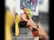 I pay for the UBER with sex and the bastard cums inside my pussy! 2/16