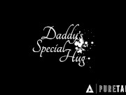 PURE TABOO Obedient Petite Virgin Lexi Lore Receives VERY SPECIAL Hug From Stepdaddy Derrick Pierce 1/16