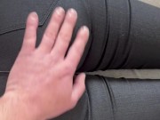 he comes to ask me for a blowjob again and he cums on my jeans 8/16