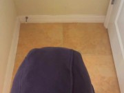 Sucking target workers dick in the dressing room 4/16