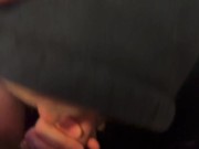 Delivery boy got more then a tip when I answered the door in panties and a hoodie 10/16