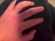 Delivery boy got more then a tip when I answered the door in panties and a hoodie 16/16