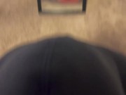 Delivery boy got more then a tip when I answered the door in panties and a hoodie 6/16