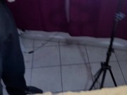 Detras de escena y garchando para el canal de Capitán Paliza 11/16