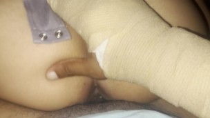 Girlfriend taking care of my dick