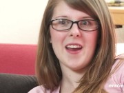 Ersties - Jada is Super Cute and Masturbates with a Sex Toy 12/16