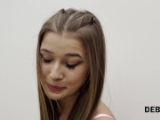 DEBT4k. Vase and Pussy. Hot sex with Olivia Sparkle 4/16