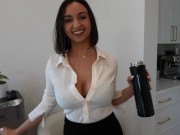 RAW Fucking the BUSTY LATINA teen secretary the whole office fantasizes about - Jak Knife 1/16