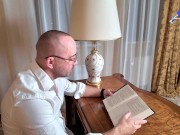 Slutty secretary cheats on her husband with her boss (dirty talk) 4K 1/16