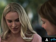 Hot Girls Bond Over A Common Hobby 3/16