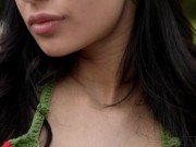 Bombshell model Fibi sneaks into Vanessa Alessia's secret garden 3/16