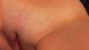 Shy teen with pretty shaved pussy looses her virginity