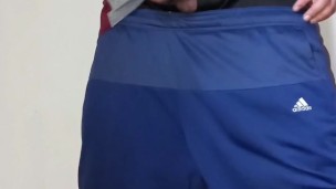 Big Dick on Gym pants Masturbation