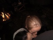 Homeless Girls Blow Me Near the Fire on a Cold Night 1/16