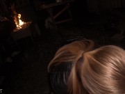 Homeless Girls Blow Me Near the Fire on a Cold Night 13/16