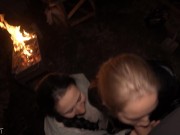 Homeless Girls Blow Me Near the Fire on a Cold Night 9/16