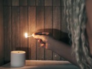 Блондинка ласкает свою мокрую киску и хочет секса - Screenshot 1 of 16 - HD