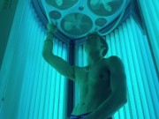 Tan and tug at the gym ;) I thought somebody was gonna walk in… 1/16