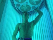 Tan and tug at the gym ;) I thought somebody was gonna walk in… 7/16